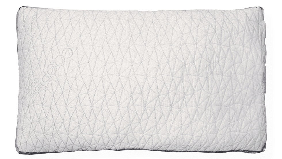 A Coop Home Goods Eden Adjustable Pillow is on display. It's one of the best pillows of 2022.